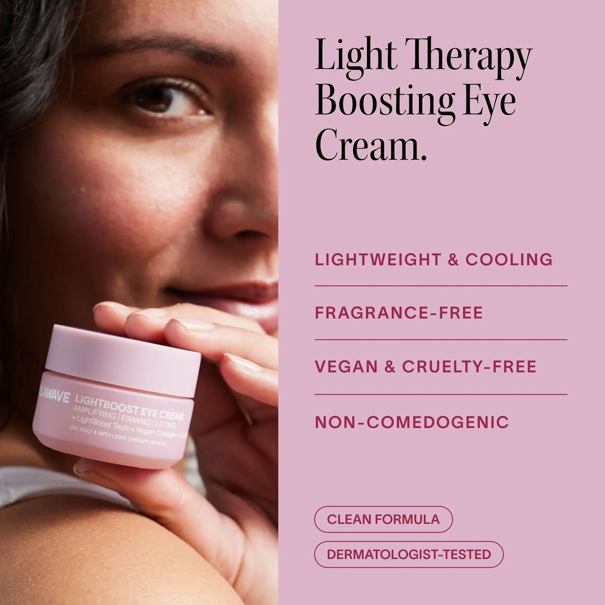 Light Therapy Boosting Eye Cream